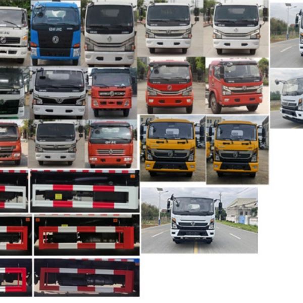 Right Hand Drive Garbage Compactor Truck with 12CBM Waste Box Capacity and 226KN Compressed Power for Efficient Waste Collection