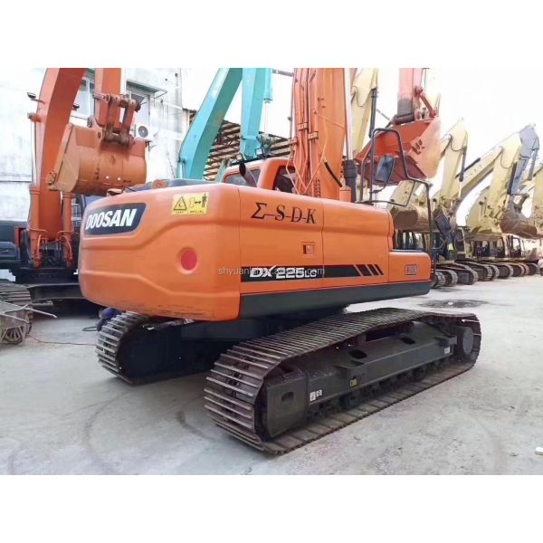 высококачественный использованный экскаватор дусан дкс 225 дусан 225 использованная экскаваторная машина подержанные экскаваторы дусан дкс 225