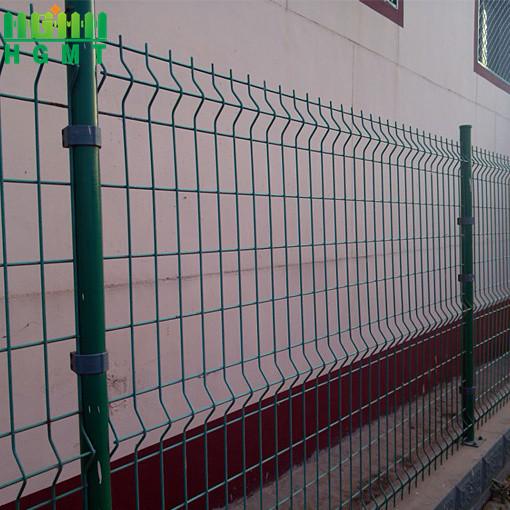 Hot Sale Roadside PVC Coating Steel  Security Curved Welded Wire Mesh Fence 3D Fencing