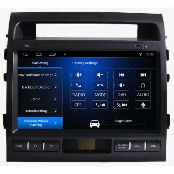 Ouchuangbo car navigation android 8.1 for Toyota Highlander 2015 with steering wheel control GPS navigation system