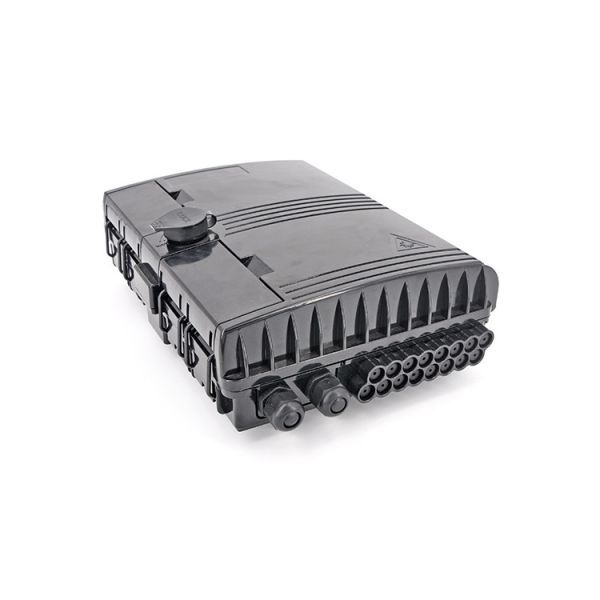 Waterproof IP66 Outdoor Fiber Splitter Box 8 16 Port FTTH Wall / Pole Mounted