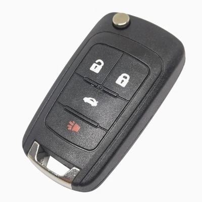 Original Products 4 - button remote key 315MHZ 433MHZ With ID46 Chip For Chevrolet