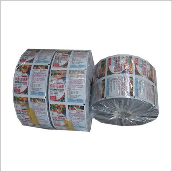 Gravure Printing Food Packaging Plastic Roll Film Metallized Foil Laminated Aluminum