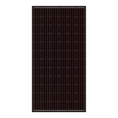 300w a 340w Painéis solares todos pretos Painéis solares monocristalinos