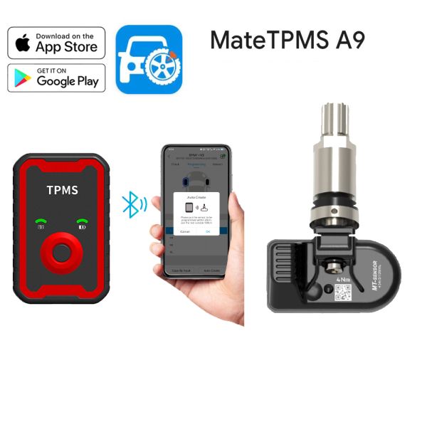 433Mhz 315Mhz Programmable Tire Pressure Monitoring System Sensor Two Frequency OEM