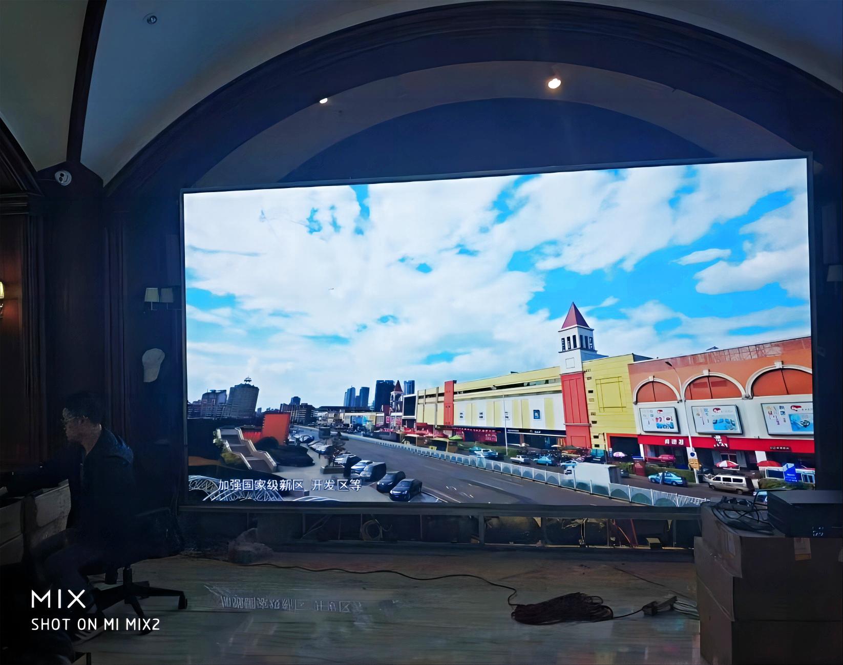 2K 4K COB P1.5 LED Screen TV поддержка питания и сигнала дизайн двойного резервного копирования