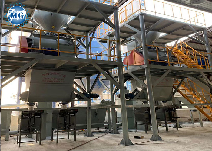 Полноавтоматический Grout плитки машины смесителя порошка миномета T/H 10-20 сухой делая завод