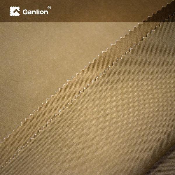100% Polyester Fire Retardant Fiber WR Plain 1/1 For Fabric Flame Resistant Shirts