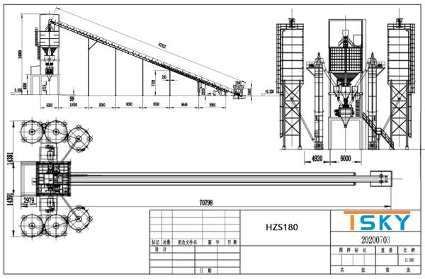 sistemas de tratamento por lotes 180m3/h concretos