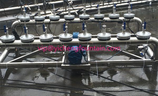 Swan Dancing Water Fountain Seagull Swing Spray Water Dancing Fountain Swing Motor