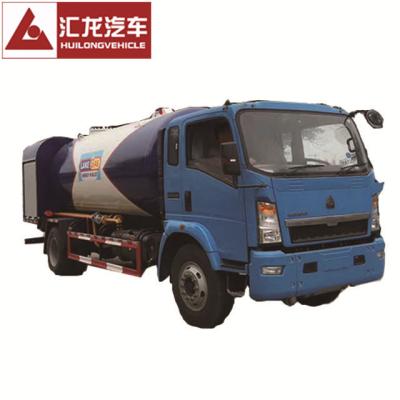 High Safety Standard 4x2 Chassis LPG Dispenser Truck 3700mm Wheel Base