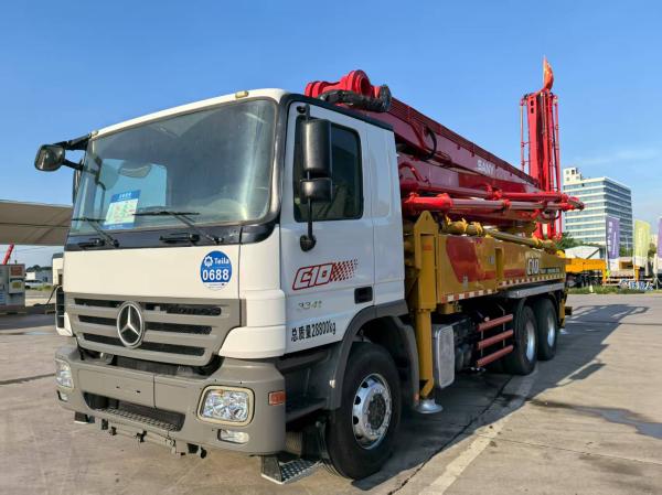 2010 Sany 37m Used Concrete Pump Truck with Benz Chassis