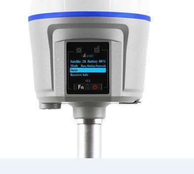 Precisão alta CHC I80 RTK GNSS GPS 220 canais para o equipamento de exame