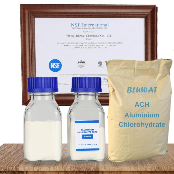 Poudre de chlorhydrate d'aluminium à 46% PAC pour le traitement de l'eau