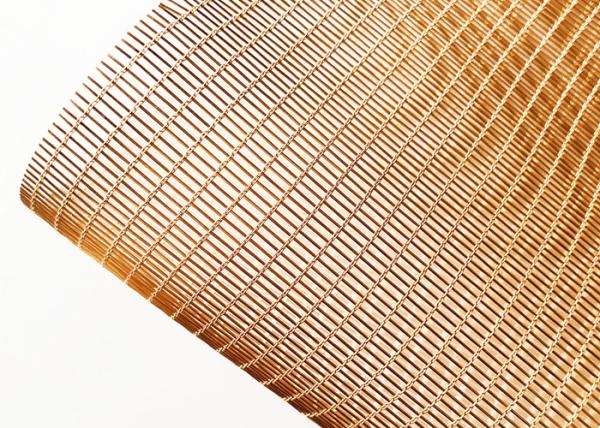 Metal flexível laminado de vidro de pouco peso Mesh Fabric da rede de arame 2.5m do GV