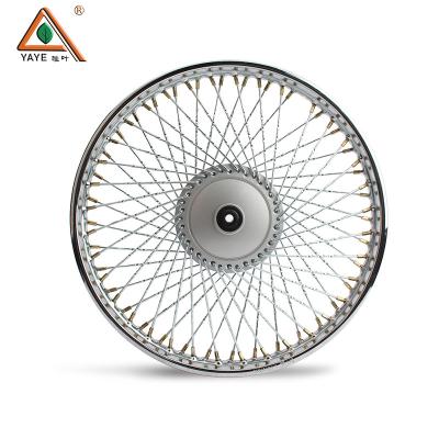 250 Spokes Rear WY125 ZJ125 Aluminium Motorcycle Rims With Drum Brake Hub