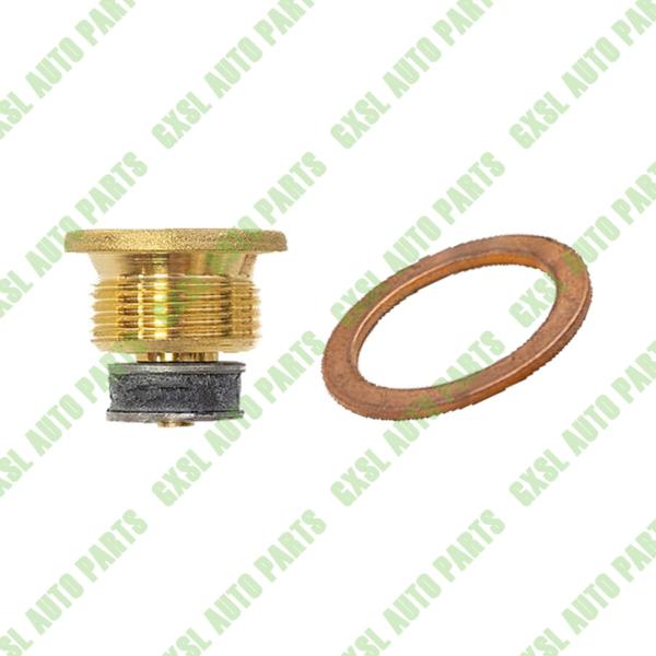 For Maserati Quattroporte GT GC Ghibli Levante Oil Drain Plug & Gasket OEM 10261860 104280