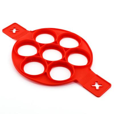 Seven Hole 37*22*0.8cm Silicone Egg Mould Kitchen Tools Accessories