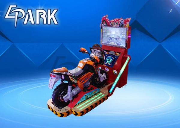 19 Inch Screen Children Racing Game Machine Speed Motorcycle For Star Hotels