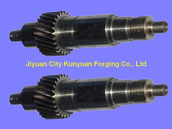 35CrMo / 42CrMo  Diameter 200 - 750 mm  Professional Forged Steel Shaft Mechanical Parts For Mining