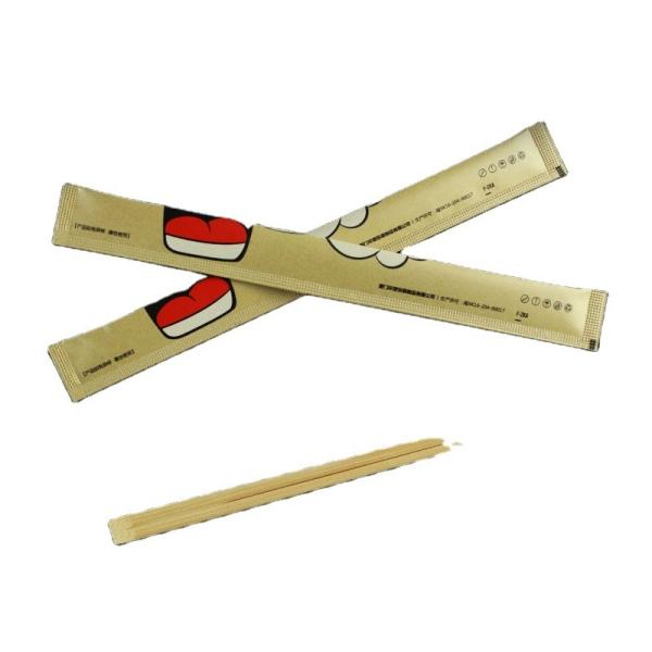 Reasonable Custom Logo Bamboo Chopsticks for Fast Food Services from Commercial Importe