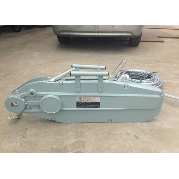 Cable Pulling Tools Mini Hand Winch With Steel Wire Rope 800-5400 KG Rated Capacity