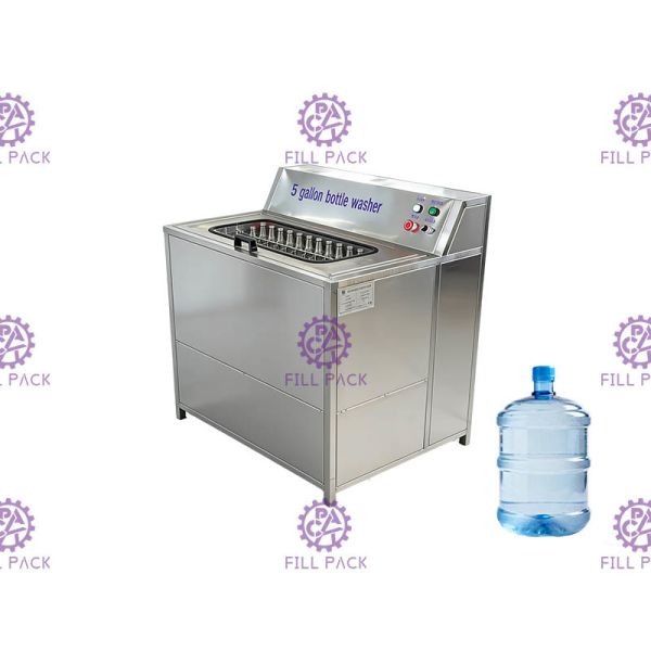 S-2 Manual Control Decapping 400BPH 5 Gallon Bottle Washer