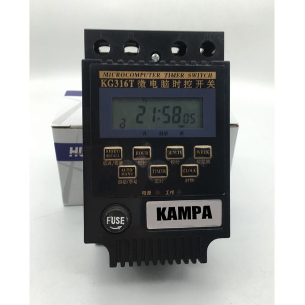 KG316T 220V 25A Digital Timer And Relay Electric Switch Mechanical