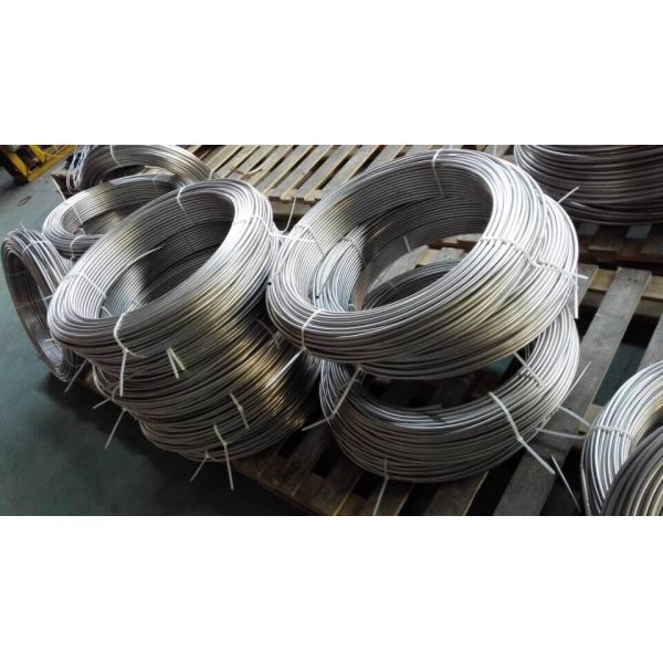 A789 UNS S31803 Super Duplex 2507 Oil Gas Stainless Pipe Coiled Tubing