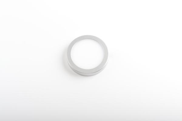 A1122 Round Surface mounted Spotlight, (PC+ABS)+PS, Φ60mm(diameter)×10mm(thickness), Ra>90, DC12V, 1.5W, SMD2835/24PCS