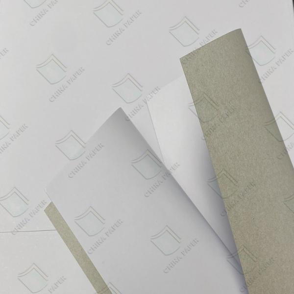 300gsm 350gsm 400gsm Coated Duplex Board Grey Back for Gift Box