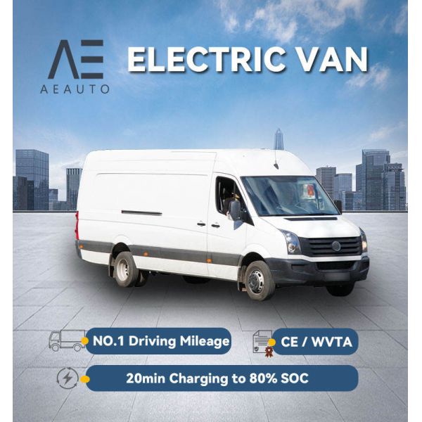 4 Doors Electric Cargo Vans Auto 110km/H 288km For Transportation