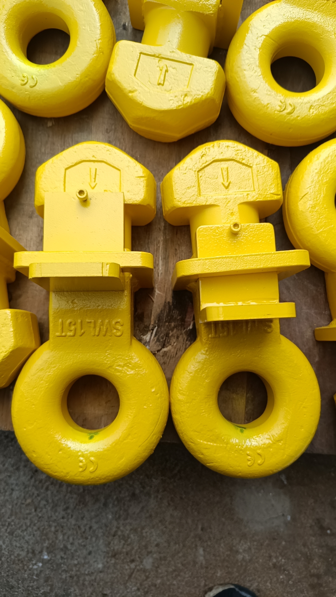 Custom Sizes G80 Container Hook Lifting Hook Rigging Eye for Material Handling Needs