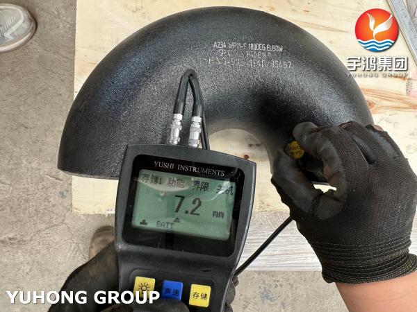 180 Degree Elbow SR ASTM A234 WP11-S Carbon Steel Bend For Refinary System