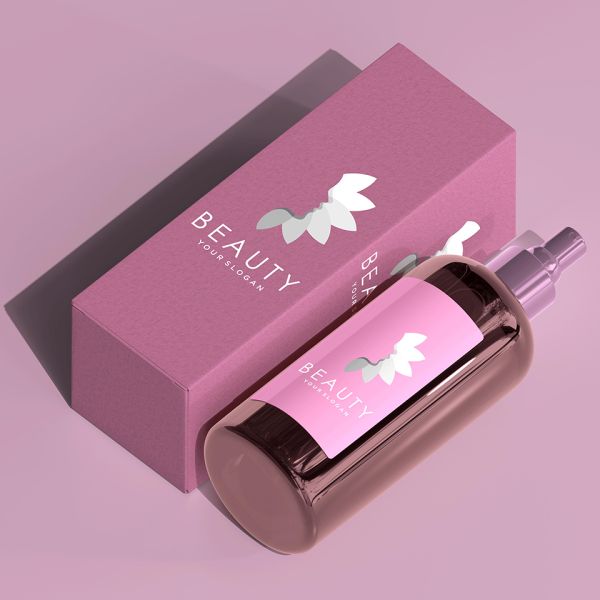 Печать CMYK Pantone цвет индивидуальный размер Приемлемый эко-окраски Парфюмерные упаковочные коробки