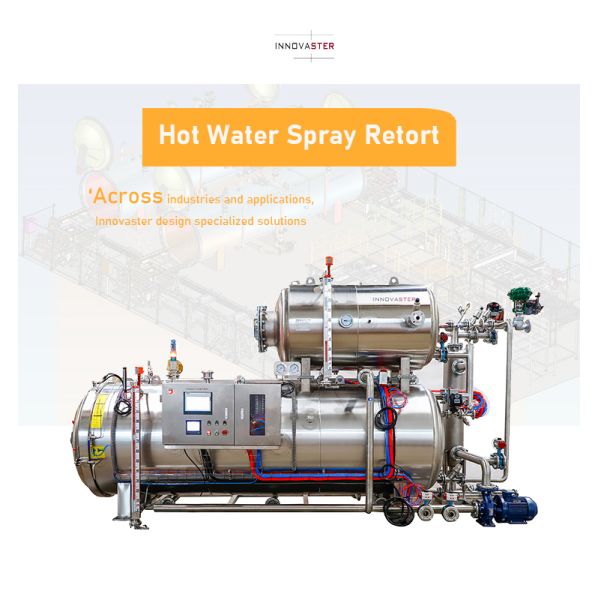 3P Voltage Industrial Canning Autoclave Retort Machine with Automatic Batch Operation