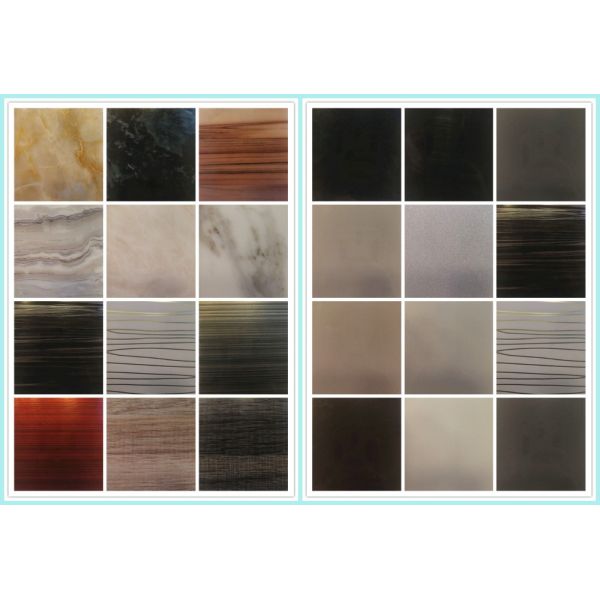 good quality sparkle silver acrylic mdf panel for kitchen furniture