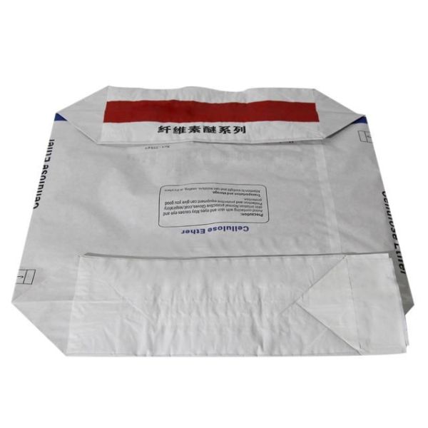 Белое наклеенное печатание сумки 25kg 50kg Flexo муки риса бумажных мешков Multiwall клапана