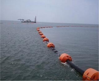 China plastic floating floater for hdpe pipeline
