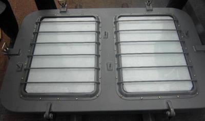 Aço carbono Windows marinho, clarabóia horizontal da sala de motor