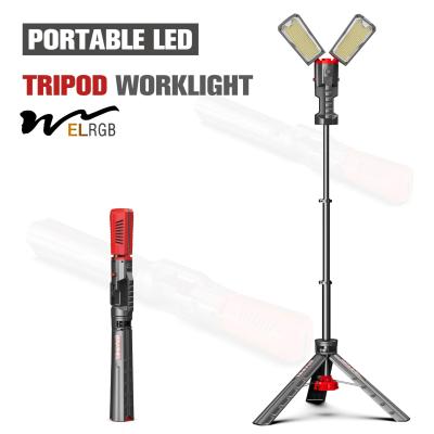 3000K 4000K Outdoor Working Light 10000LM Rechargeable Tripod Work Light