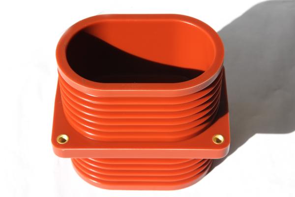 Bucha de alta tensão da resina de cola Epoxy da isolação da parede, barra através do isolador