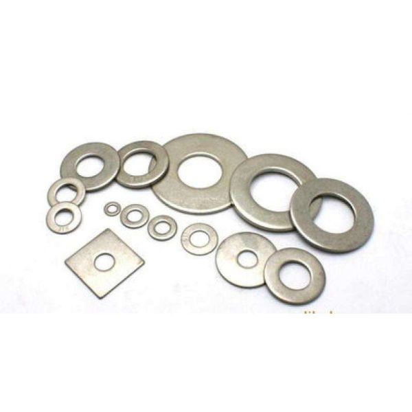 Heavy Duty Flat Metal Washers Plate Round Carbon Steel Prevent Loosening / Leaks