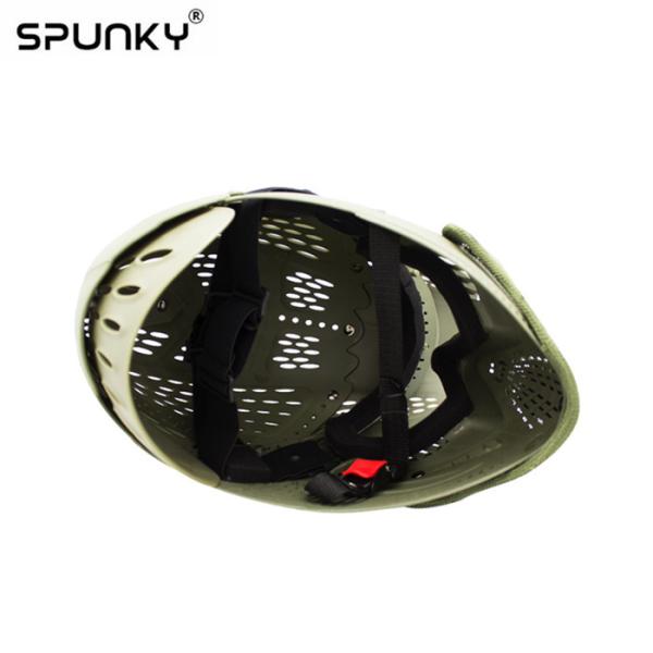Full Head Cover Paintball Face Mask With Wire Mesh Black / Oliver Color