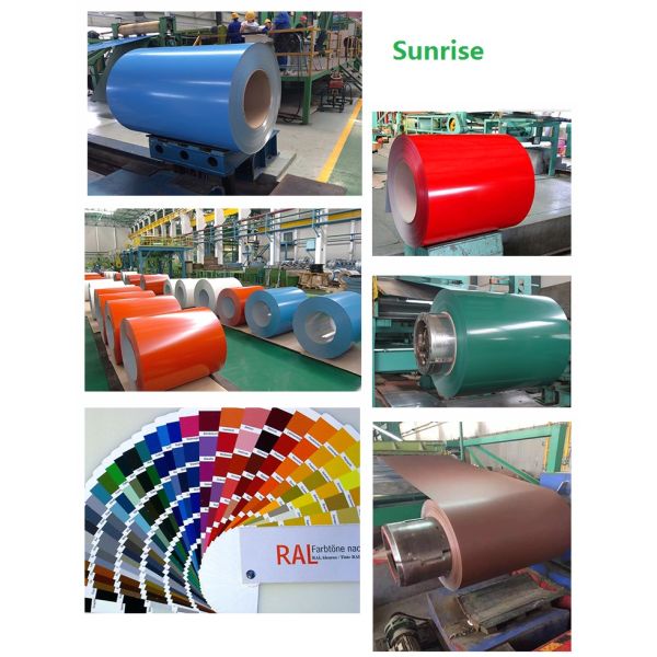 Astm A792 Az150 Prepainted Steel Coil Galvalume Alu Zinc Coating