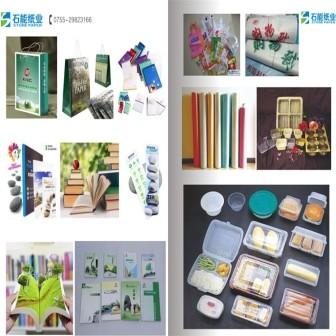 RBD350 Stone Paper Biodegradable Customized For Cover Page Origami
