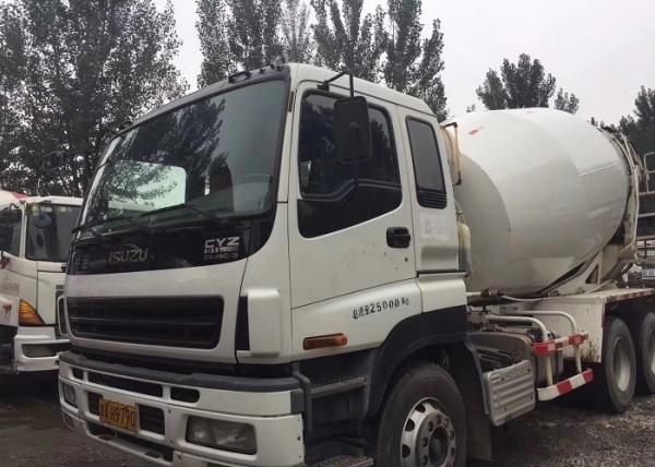 265KW 8CBM usou o caminhão do misturador concreto, bens do caminhão CXZ51L de ISUZU 6x4