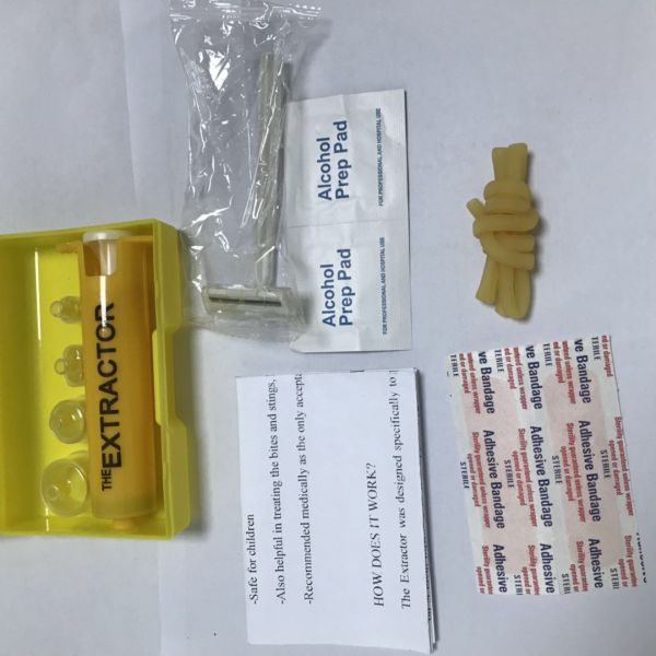 Bug Bite Suction Tool Snake Bite Poison Extractor Pump Camping supplier Survival First Aid Kit