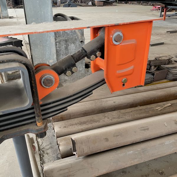 50 toneladas de carga útil máxima Semi-reboque Suspensão independente com 1 em Jasmine Peças de reboque