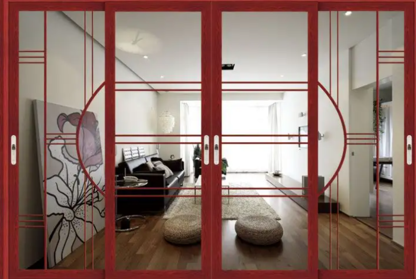 Unitized алюминием застекленный экстерьер патио раздвижной двери безшумный